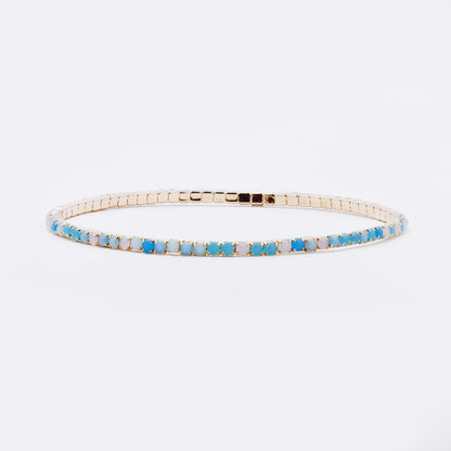 YB7693 - 2-Pack diamante stretch bracelet
