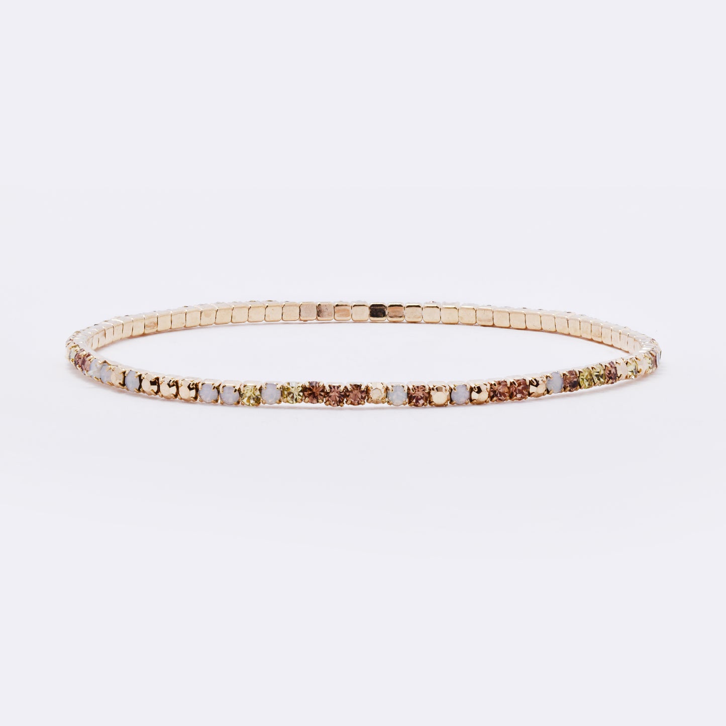 YB7693 - 2-Pack diamante stretch bracelet