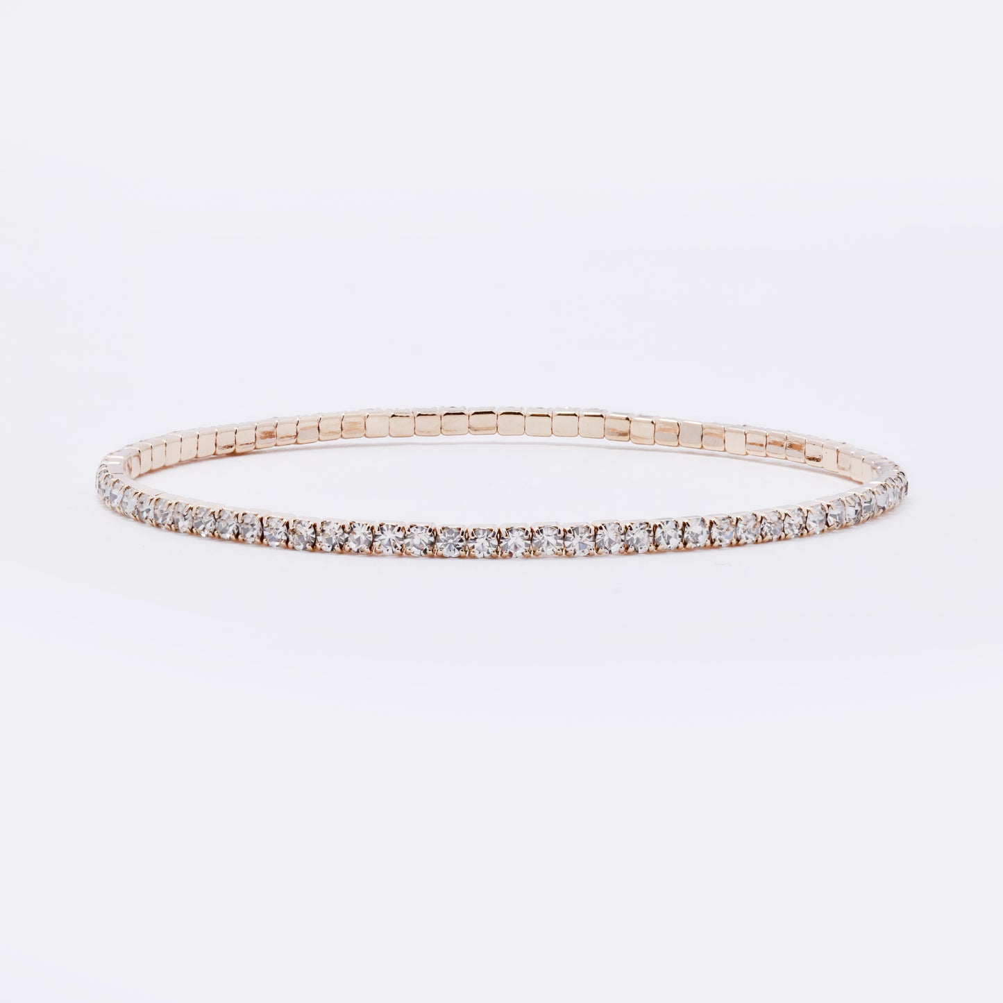 YB7693 - 2-Pack diamante stretch bracelet