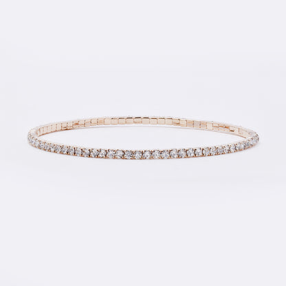 YB7693 - 2-Pack diamante stretch bracelet
