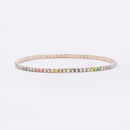 YB7693 - 2-Pack diamante stretch bracelet