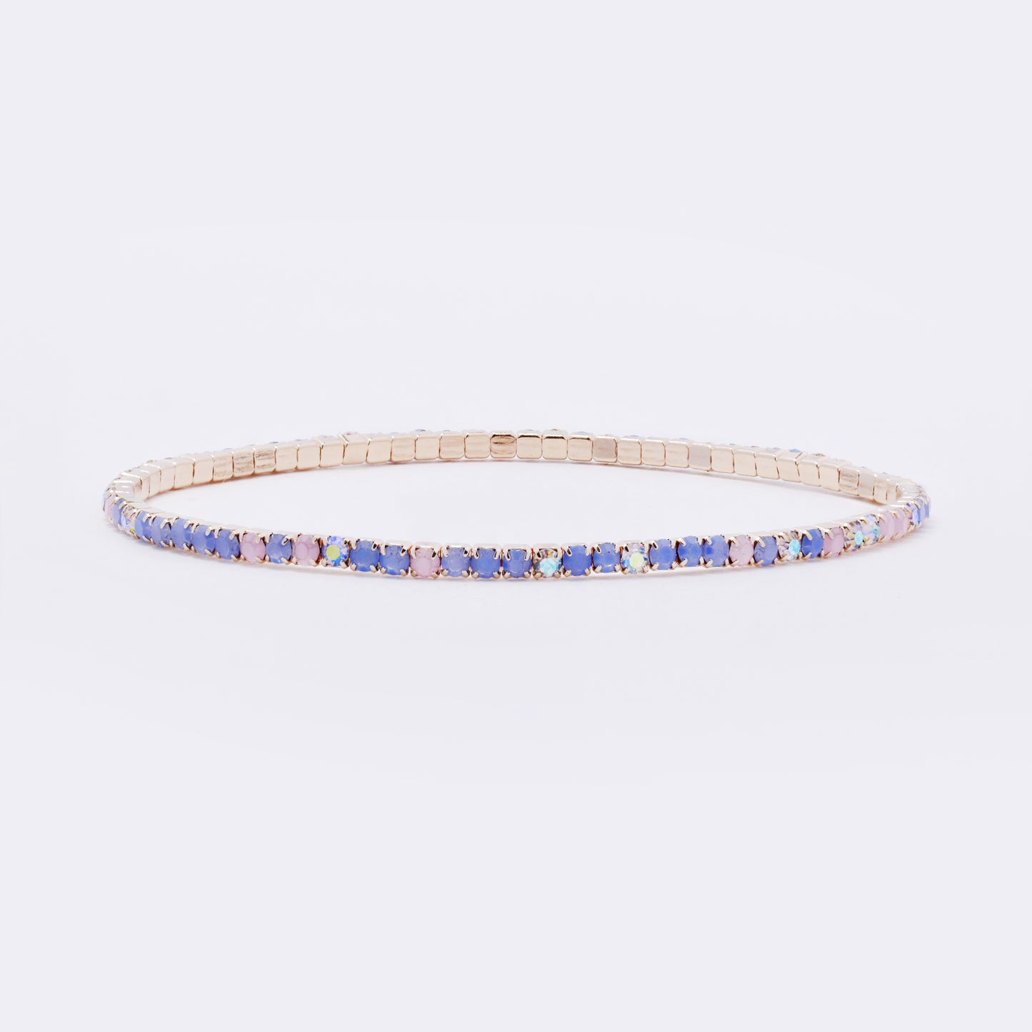 YB7693 - 2-Pack diamante stretch bracelet