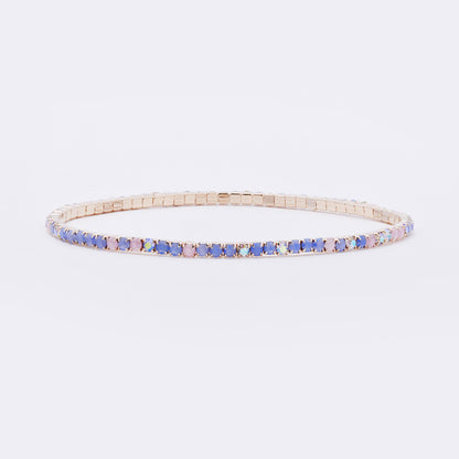 YB7693 - 2-Pack diamante stretch bracelet