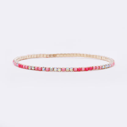 YB7693 - 2-Pack diamante stretch bracelet