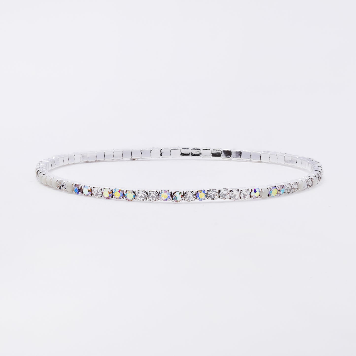 YB7693 - 2-Pack diamante stretch bracelet