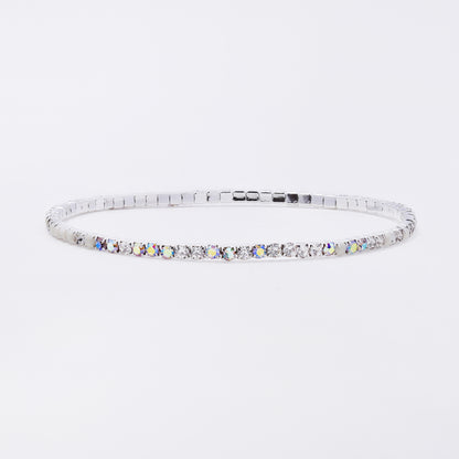 YB7693 - 2-Pack diamante stretch bracelet