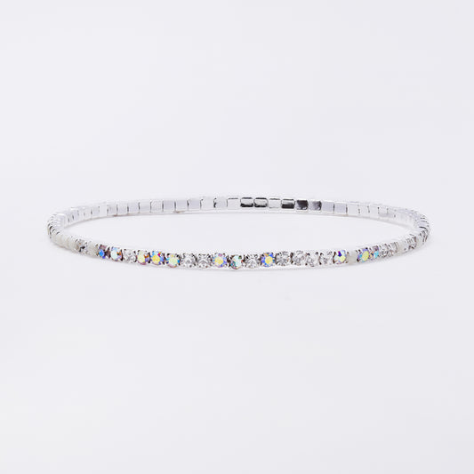 YB7693 - 2-Pack diamante stretch bracelet