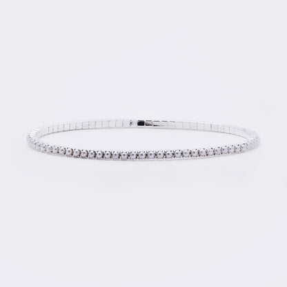 YB7694 - 2-Pack faux pearl stretch bracelet