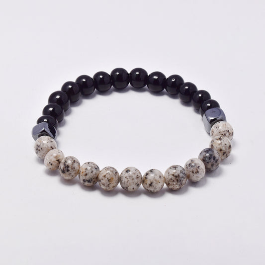 YB7747 - Natural stone stretch bracelet