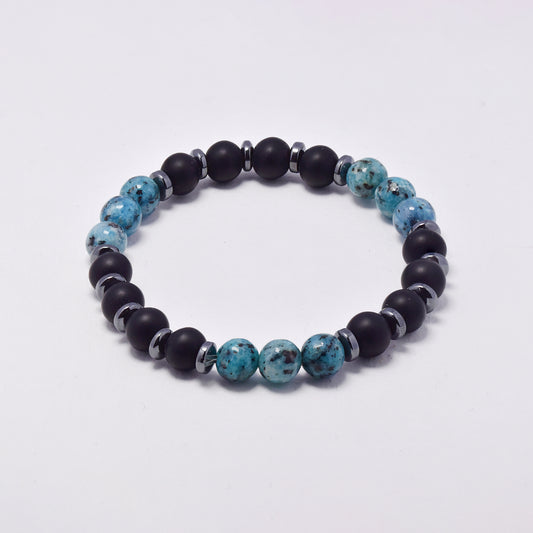 YB7748 - Natural stone stretch bracelet