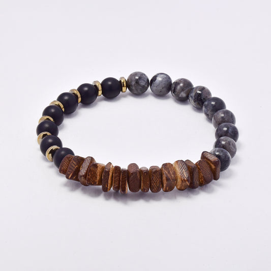YB7751 - Natural stone stretch bracelet