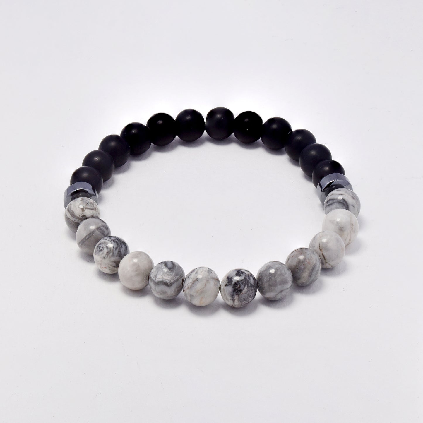 YB7752 - Natural stone stretch bracelet