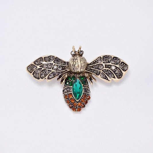 YBR6353 - Fashion Bumble bee with crystals