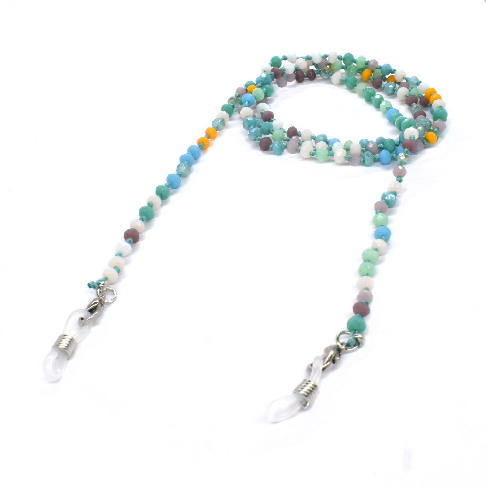Tonal beaded sunglass chain - YC1283