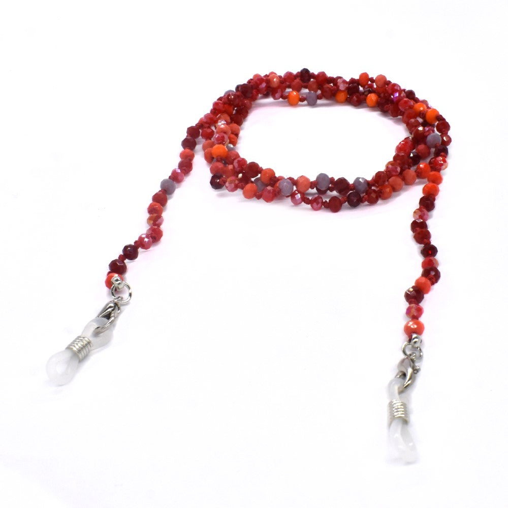 Tonal beaded sunglass chain - YC1283