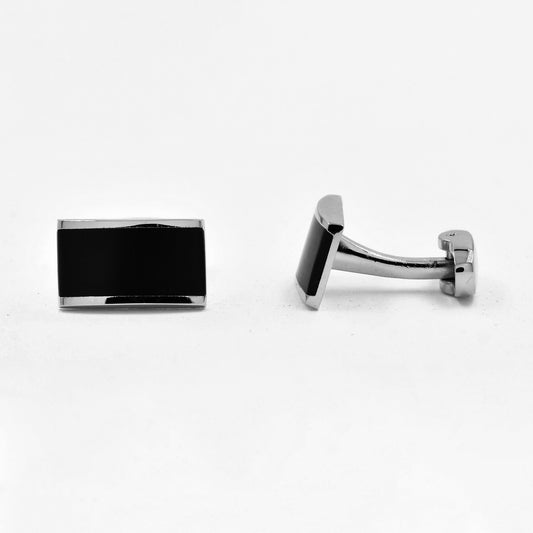 YC628 - Two-toned 11mm x 19mm cufflinks