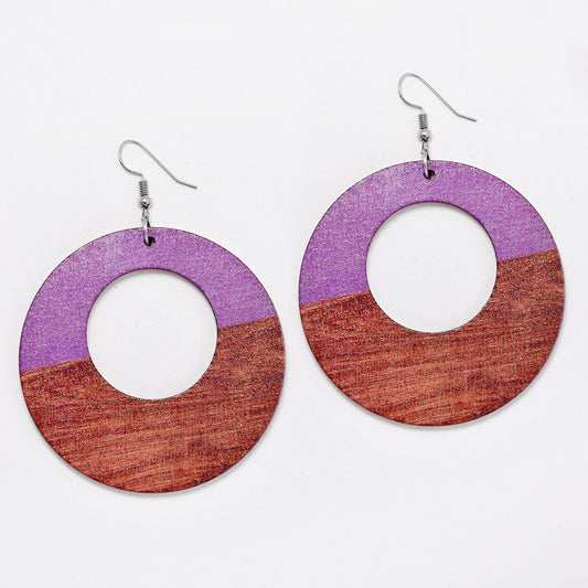 YE5923 - Fashion wooden earring