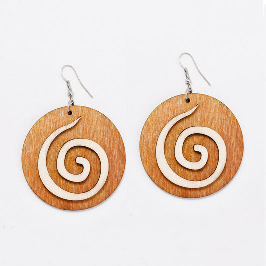 YE5924- Fashion wooden earring