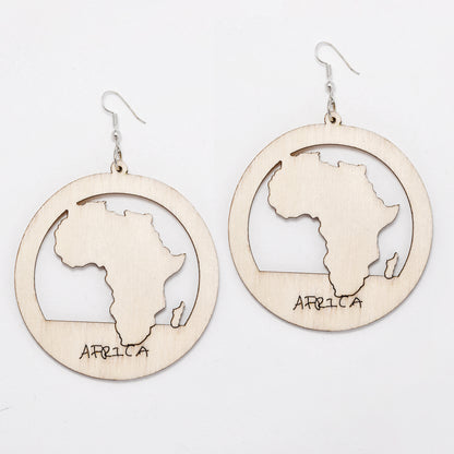 YE5933 - Fashion wooden earring