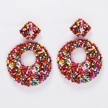 YE6173 -  beaded fashion earrings