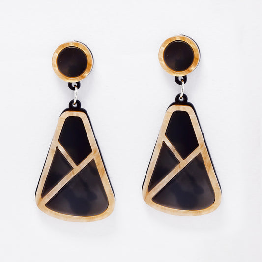 YE6181 - Tapered fashion drop earrings