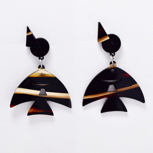 YE6182 - Fish drop earrings