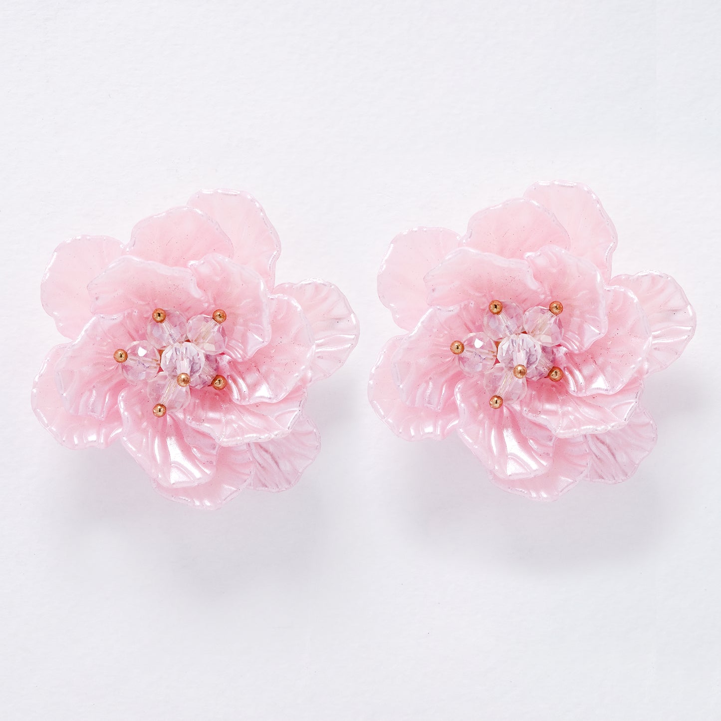 YE6196- Fashion 45mm flower stud earrings