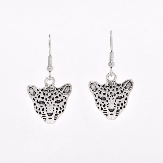 YE6705 - Fashion 13mm x 18mm tiger's head drop earring