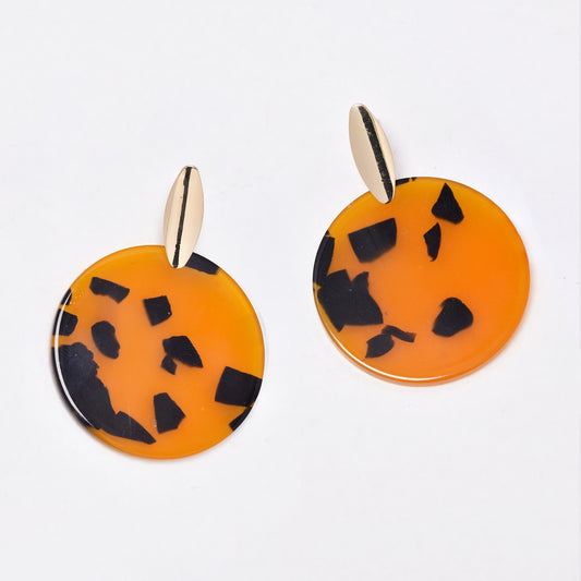YE6741 - Fashion animal print drop studs