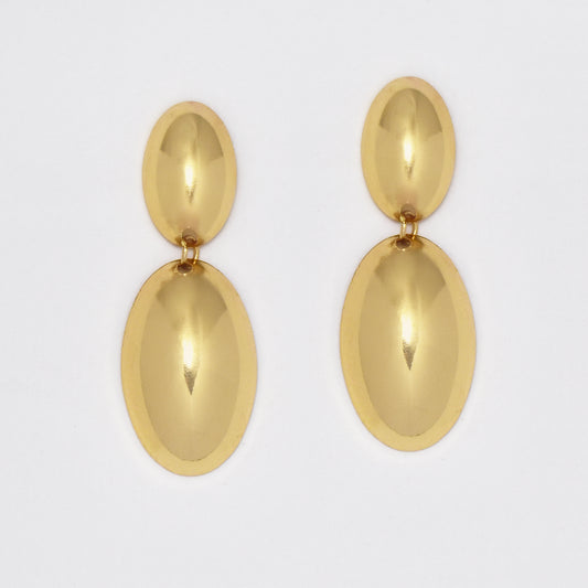 YE6777 - Fashion oval drop stud earring