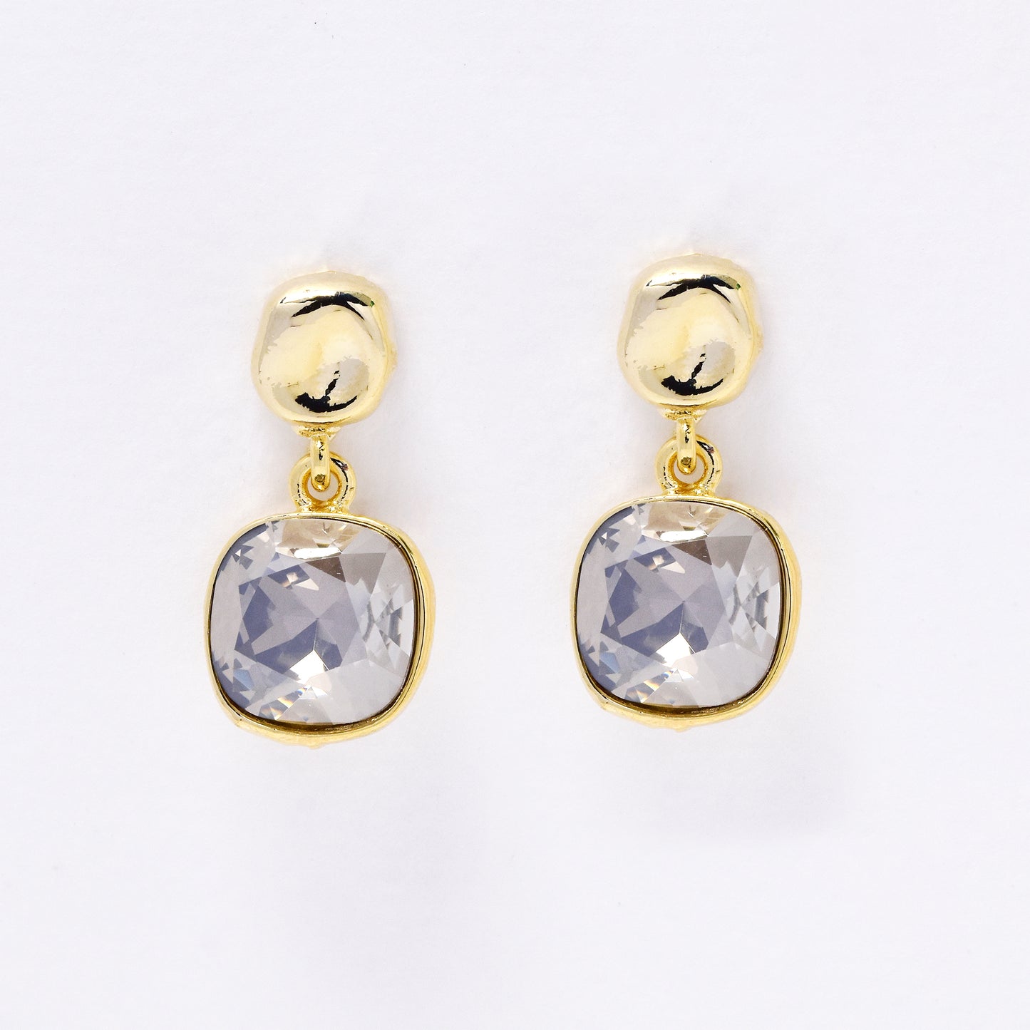 YE7675 - Crystal drop stud earring