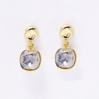 YE7675 - Crystal drop stud earring