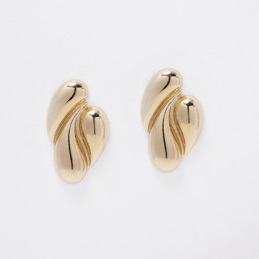 YE7733 - Teardrop design stud earring