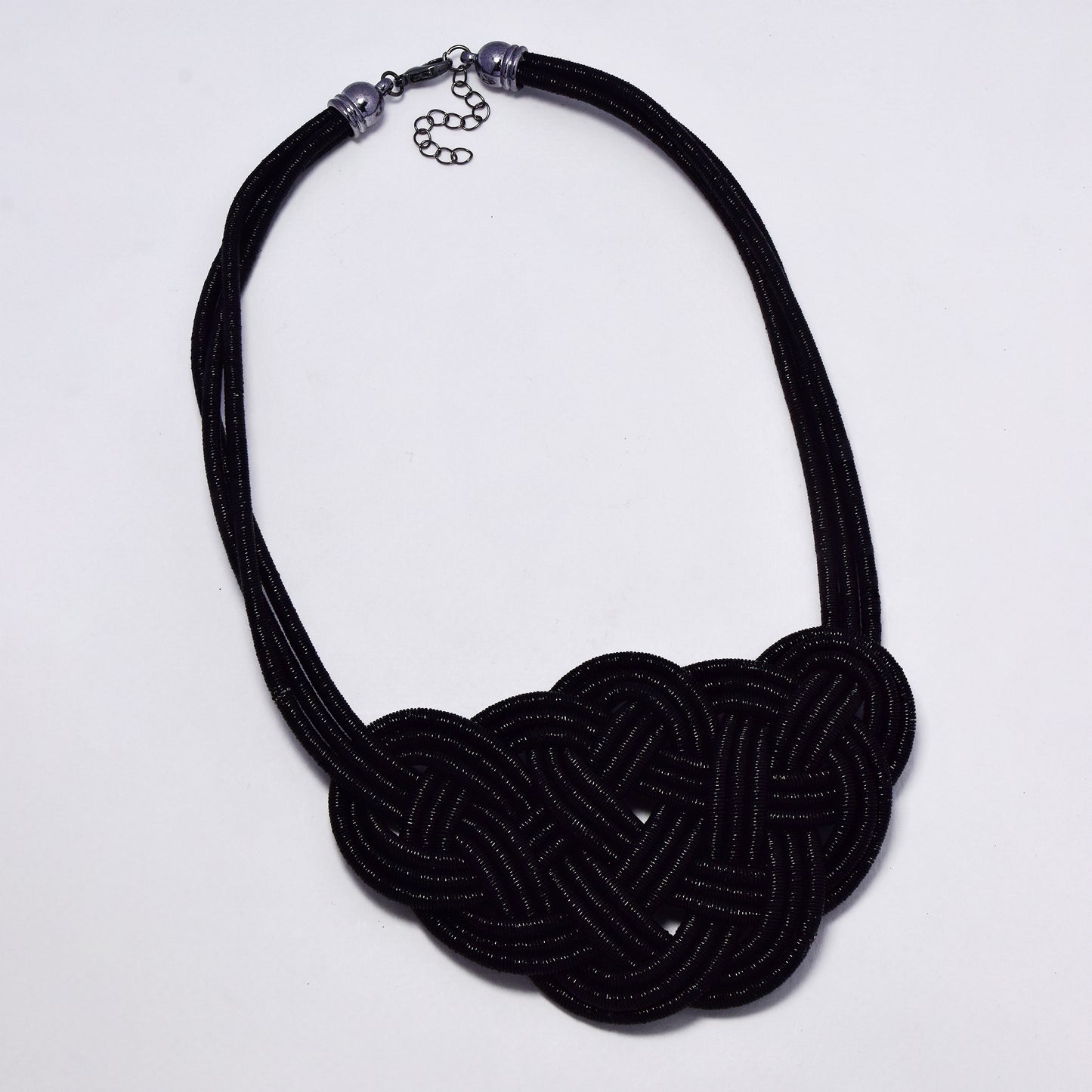 YN7512 -  Weave detail 50cm + 5cm necklace