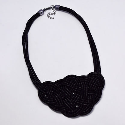 YN7512 -  Weave detail 50cm + 5cm necklace