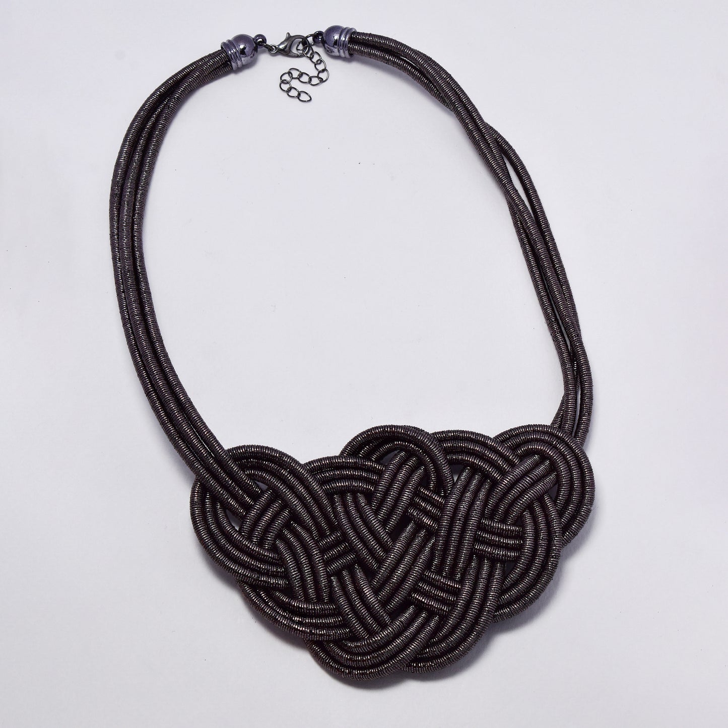 YN7512 -  Weave detail 50cm + 5cm necklace