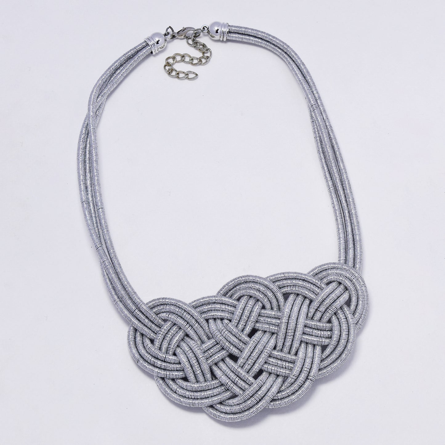 YN7512 -  Weave detail 50cm + 5cm necklace