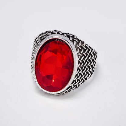 YR6794 - Fashion statement woven detail ring