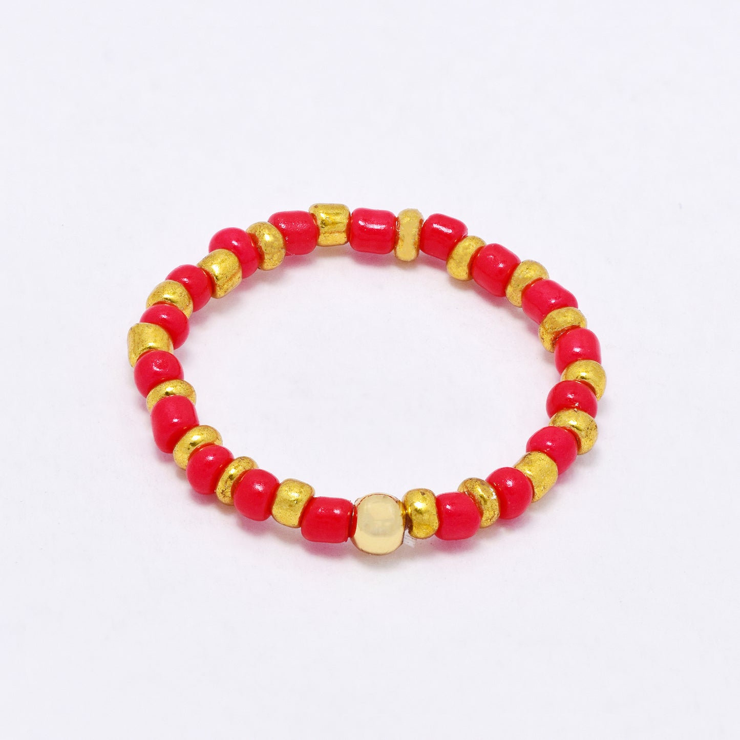 YR7545 - Beaded stretch ring