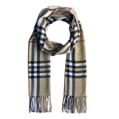 Burberry check tassel scarf - YS3122
