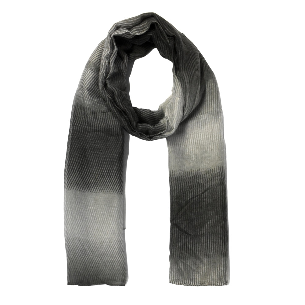 Ombre pin stripe scarf - YS3127