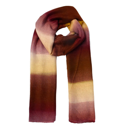 Ombre pin stripe scarf - YS3127