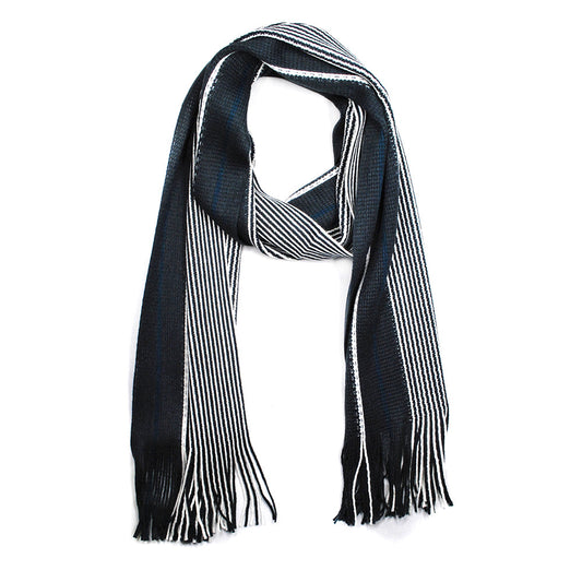 Linear with tassels 30cm x 160cm scarf