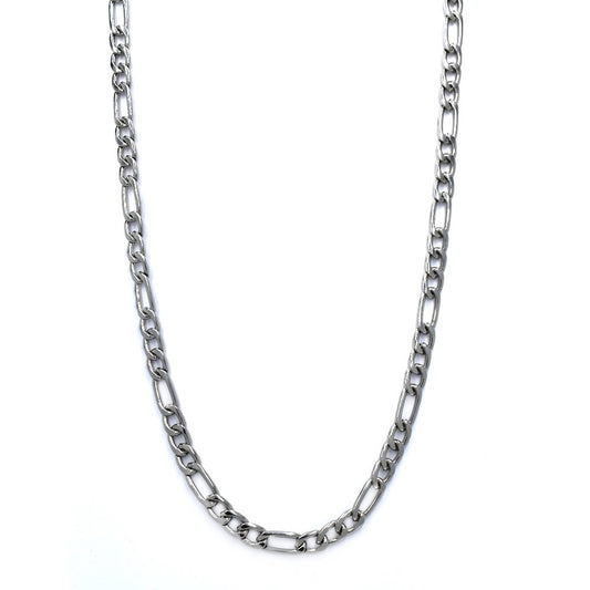 Fashion 38cm + 5cm x 4mm figaro chain
